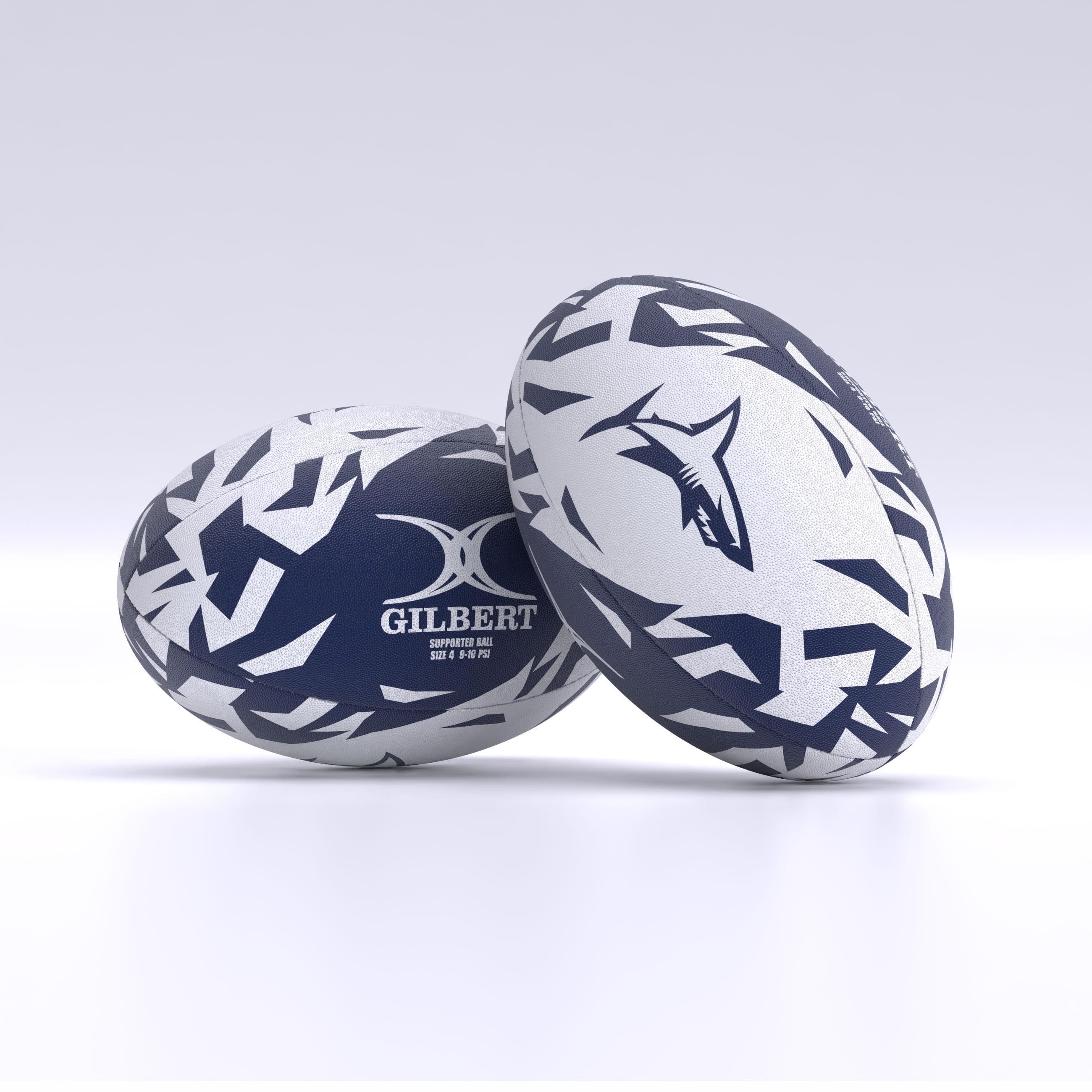 gilbert-rugby-sale-sharks-supporter-ball-pallone-rugby-misura-4-5 image 4