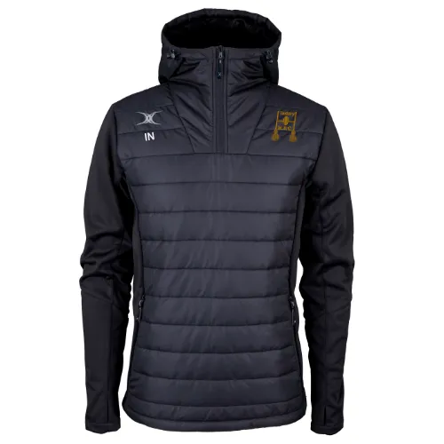 gilbert-rugby-tadley-rfc-pro-active-giacca-quarter-zip-adulto-nero image 1