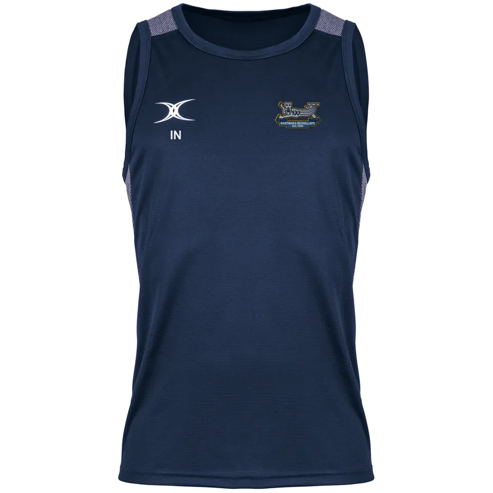 gilbert-rugby-pro-canotta-adulto-hastings-bexhill-rfc-blu-navy image 1