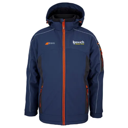 grays-vector-padded-jacket-adult-ipswich-hockey-club-dark-navy image 1