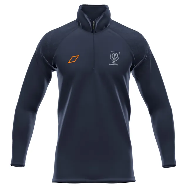 grays-plymouth-uni-hc-gts-pile-1-4-zip-senior-blu-navy-scuro image 1