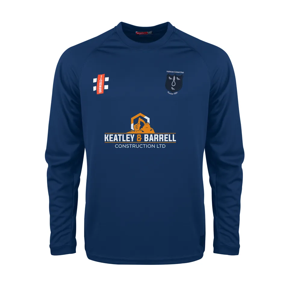 gray-nicolls-hailsham-cc-senior-maglia-manica-lunga-matrix-v2-blu-navy image 1