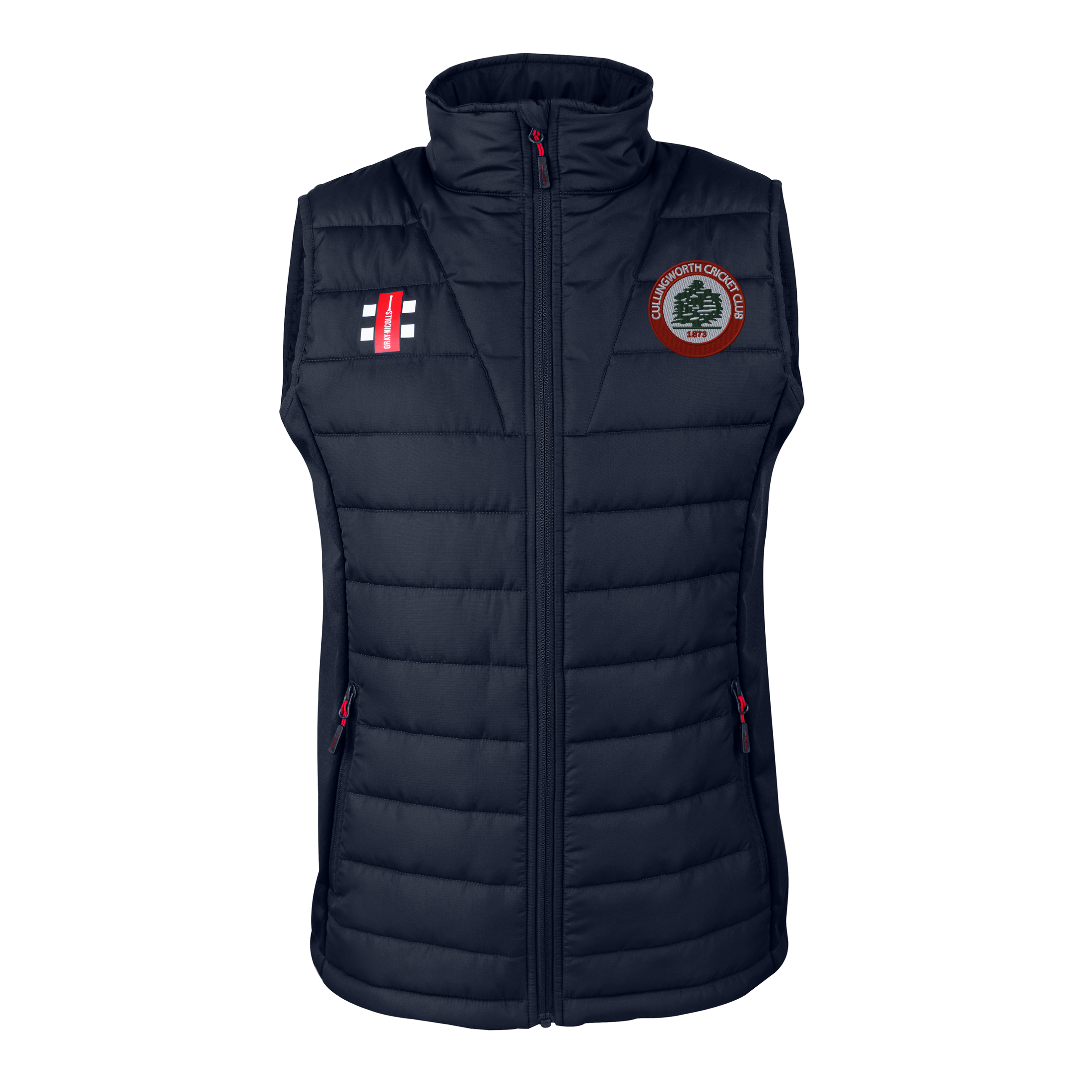 gray-nicolls-cullingworth-cc-pro-performance-gilet-senior-nero image 1