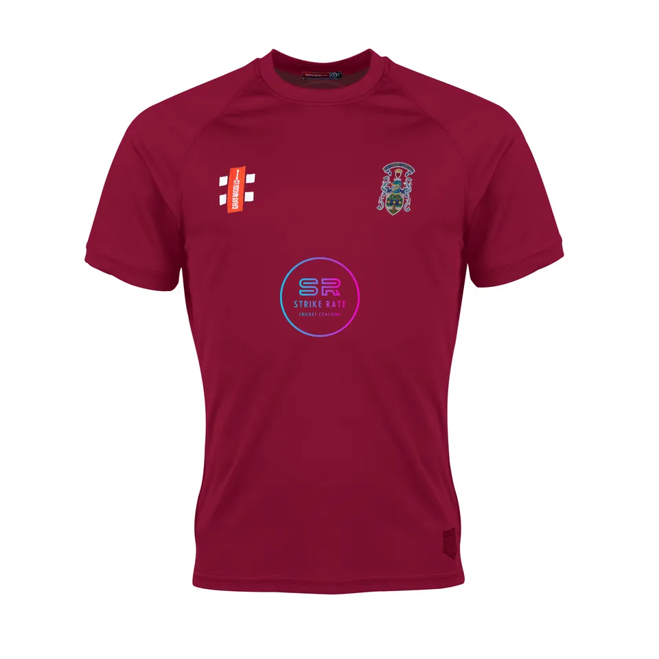 gray-nicolls-matrix-t-shirt-bambino-watsonian-cc-maroon-junior image 1