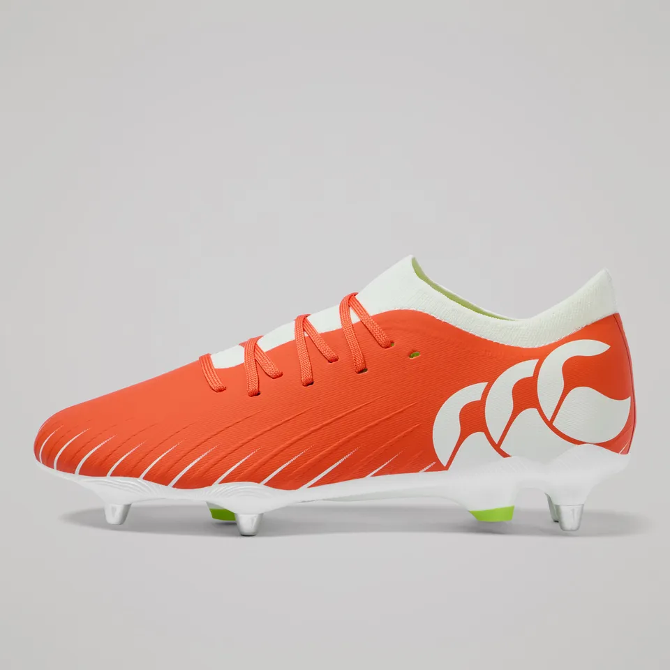 canterbury-speed-falcon-pro-sg-adulto-unisex-scarpe-rugby-arancione image 1