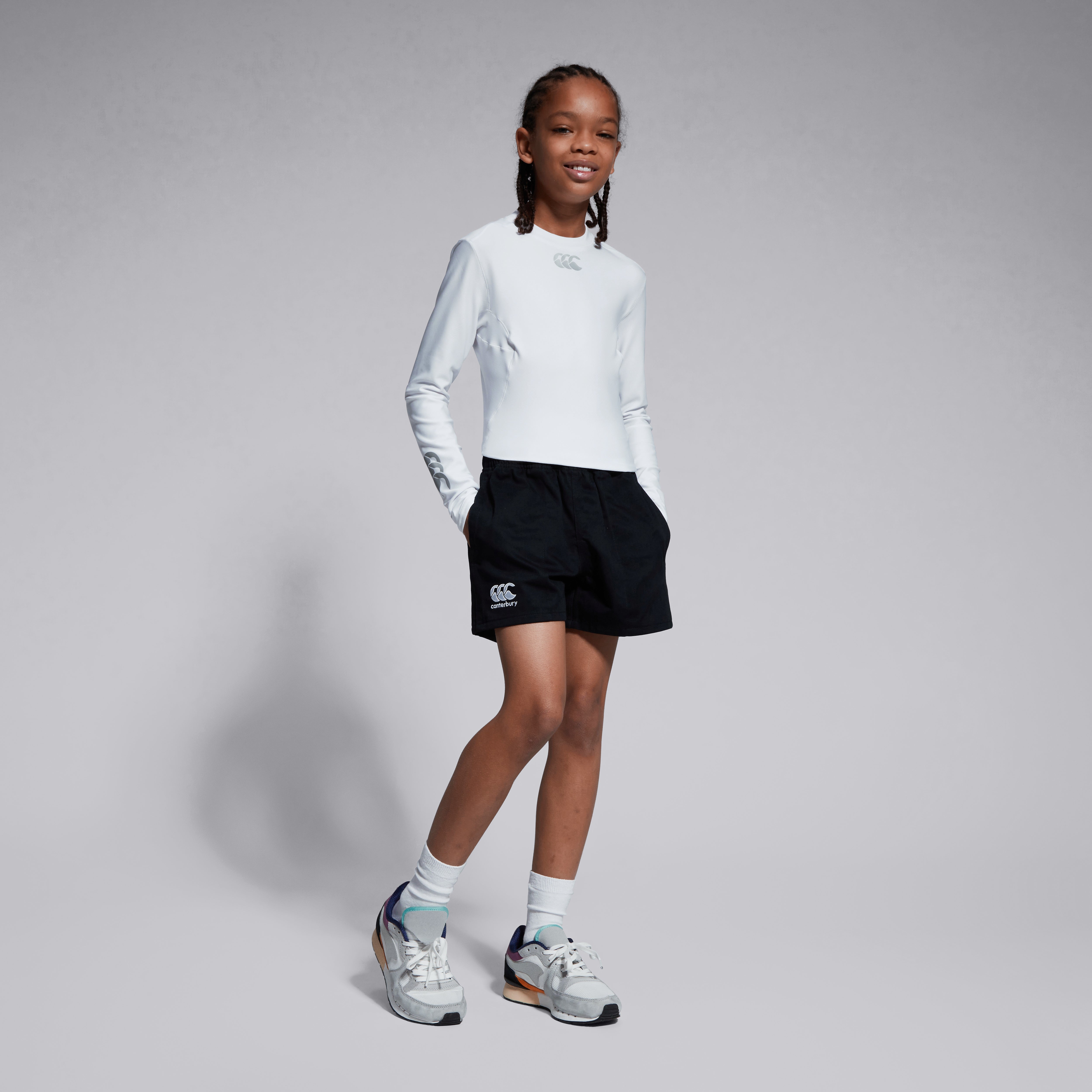 canterbury-junior-thermoreg-top-manica-lunga-bianco image 2