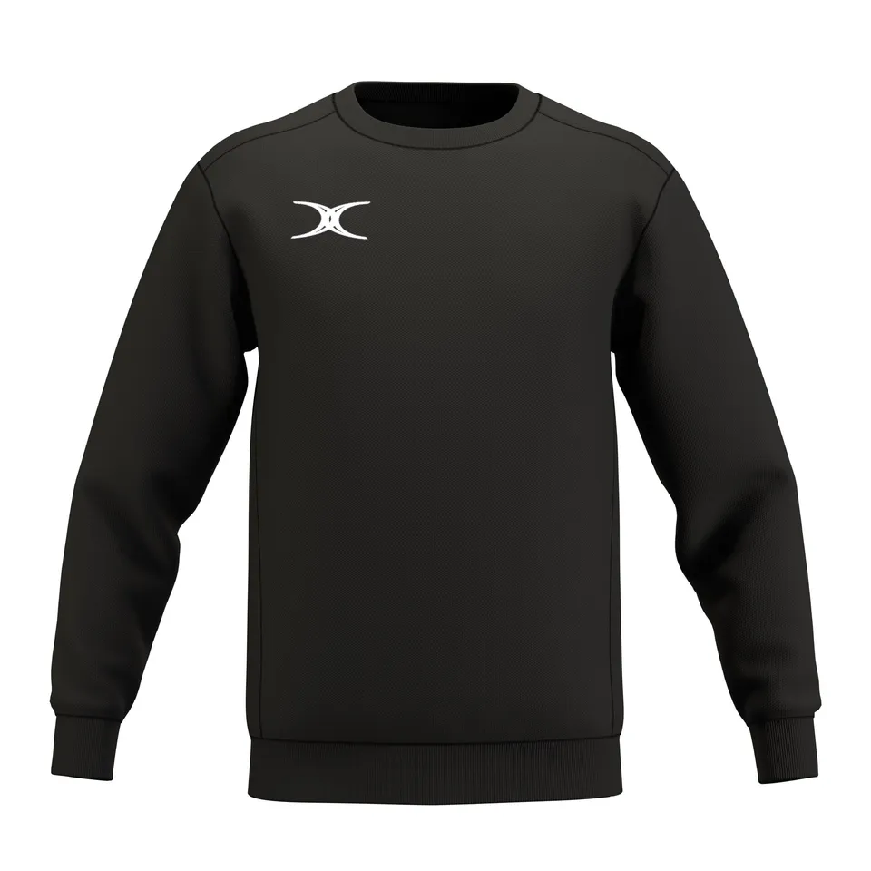 gilbert-rugby-atom-felpa-junior-nero-e-navy-felpa-rugby-ragazzo image 1