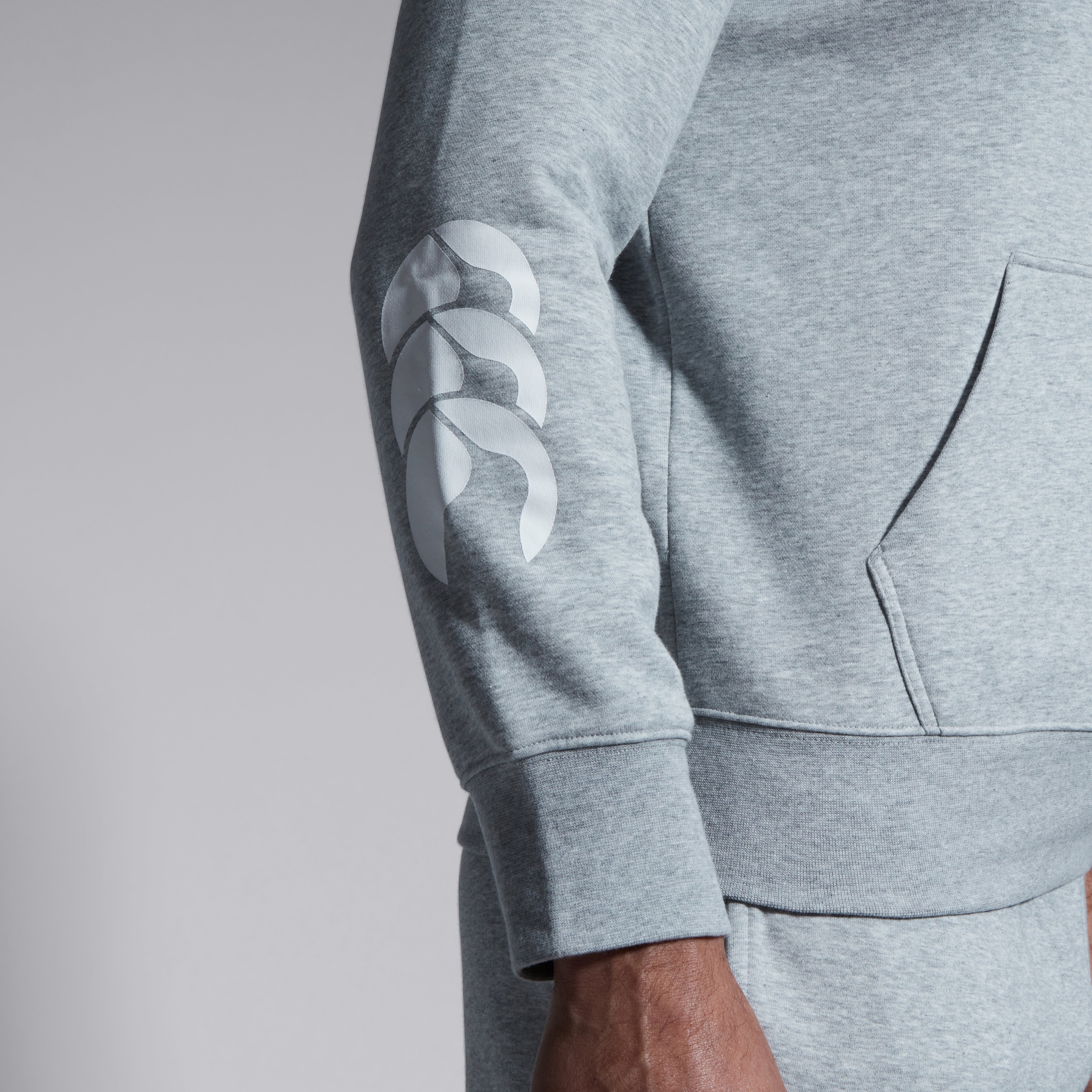 canterbury-mens-club-hoody-grey-felpa-con-cappuccio-uomo image 8