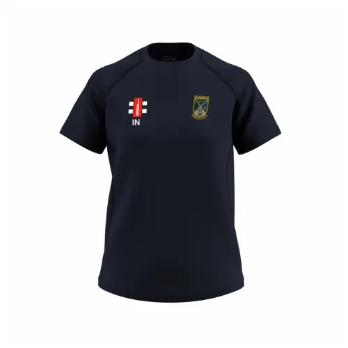 gray-nicolls-donemana-cricket-club-gts-t-shirt-manica-corta-donna-blu-navy-scuro image 1