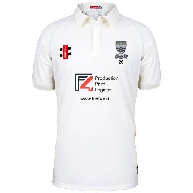 gray-nicolls-sunbury-cc-junior-matrix-v2-maglia-cricket-manica-corta-avorio image 1