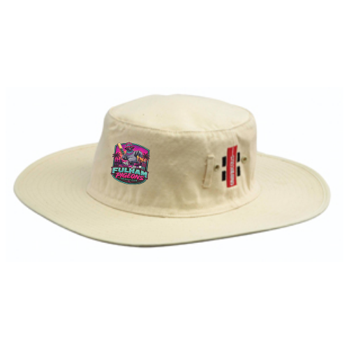 gray-nicolls-gts-cappello-sole-cricket-adulto-fulham-pigeons-cc-crema image 1