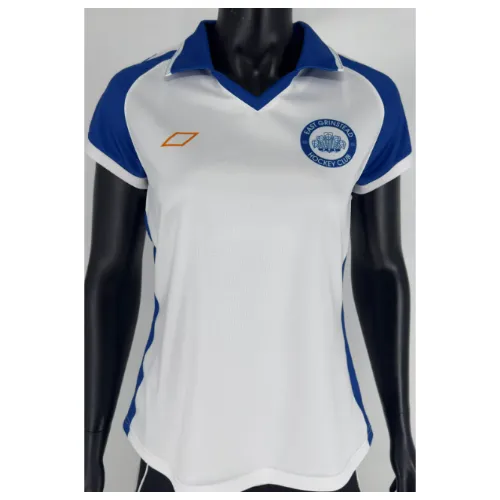 grays-east-grinstead-atlas-maglia-gara-donna-bianca-royal-manica-corta image 1