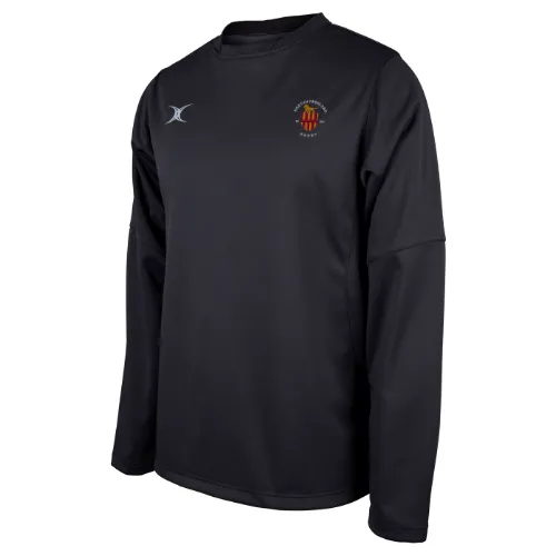 gilbert-rugby-northumberland-rfu-pro-top-warm-up-uomo-nero image 1
