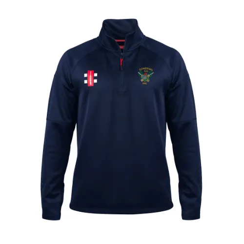 gray-nicolls-gomersal-cc-senior-pro-thermo-fleece-navy-1-4-zip image 1