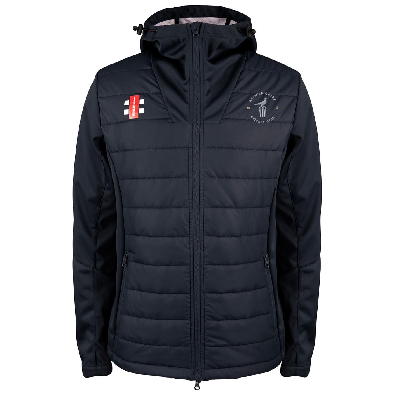 gray-nicolls-keswick-cocks-adult-pro-performance-giacca-training-nera image 1