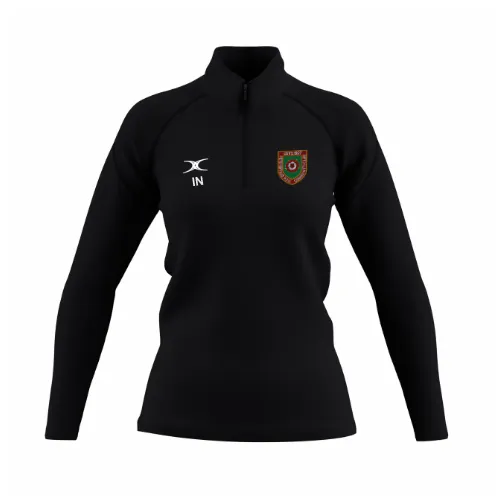 gilbert-rugby-petersfield-rfc-pile-gts-1-4-zip-donna-nero image 1