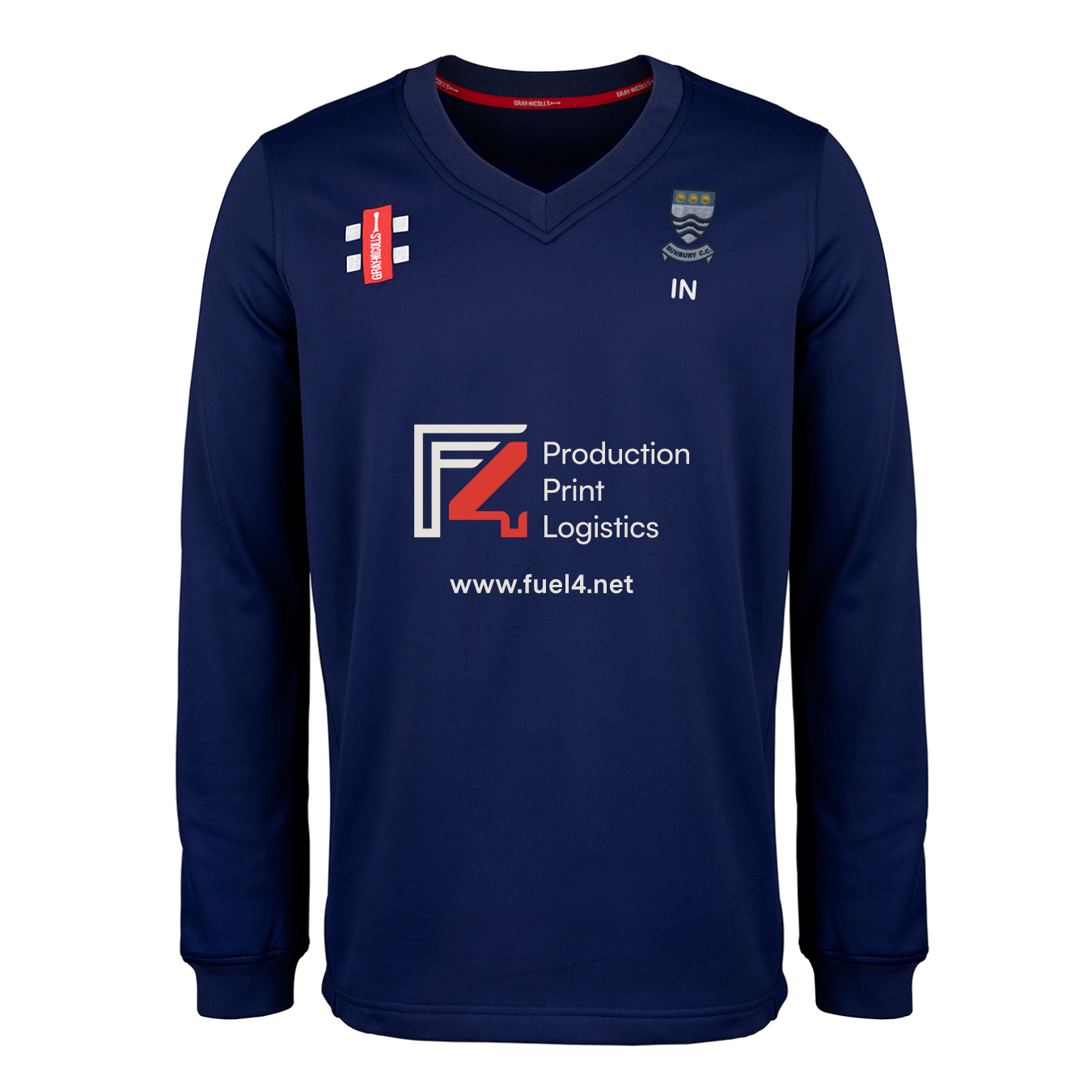 gray-nicolls-pro-performance-maglione-cricket-match-adulto-sunbury-cc-con-inizia image 1