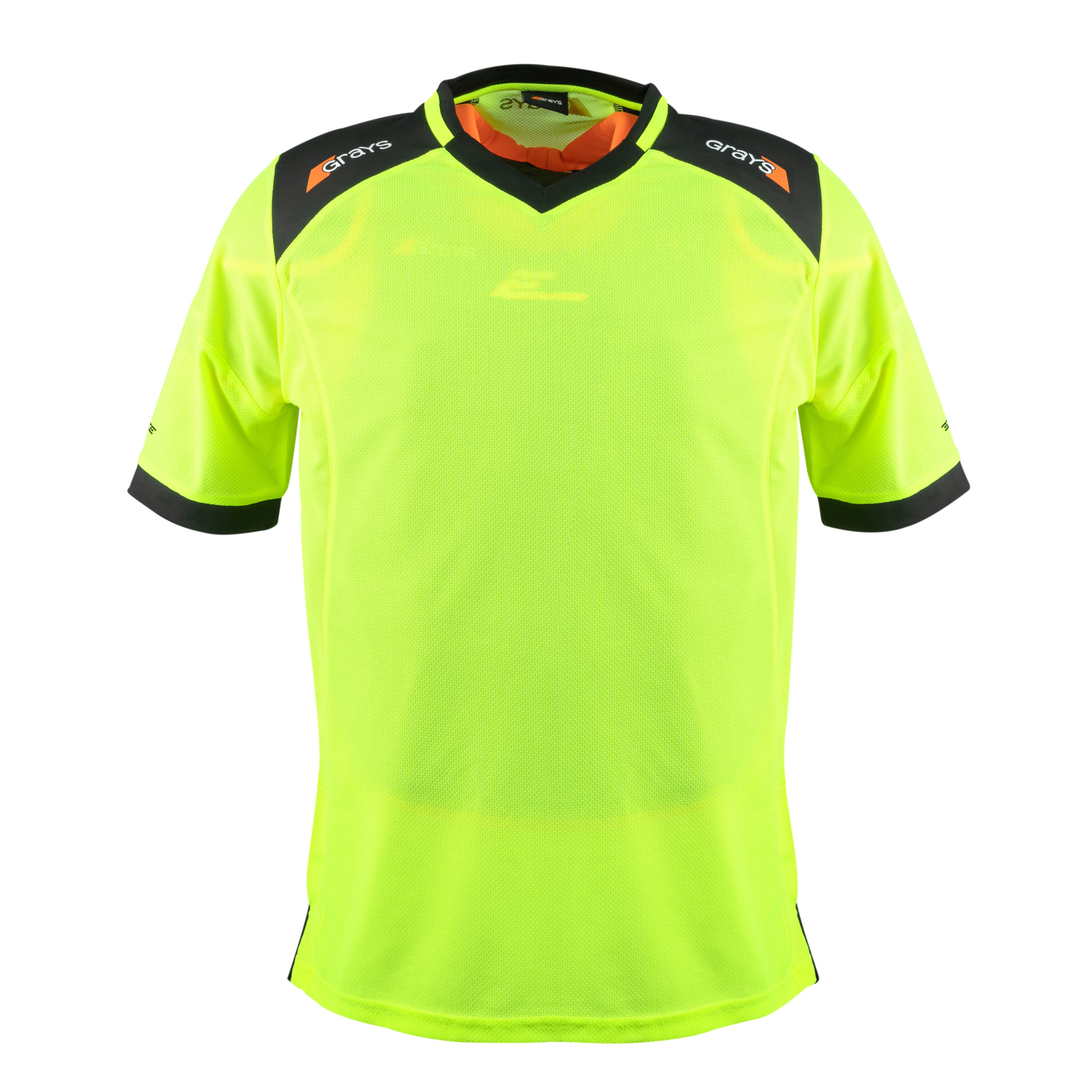 smock-portiere-hockey-grays-elite-pro-gk-junior-nero-giallo-fluo image 1