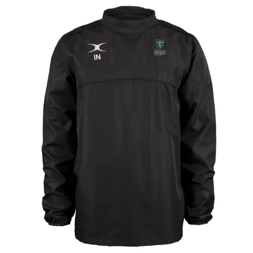 gilbert-rugby-devon-referees-adulto-giacca-warm-up-photon-nera image 1