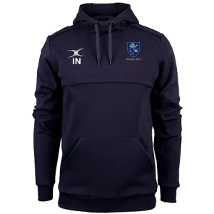 gilbert-rugby-havant-rfc-coach-photon-felpa-con-cappuccio-blu-navy-scuro image 1