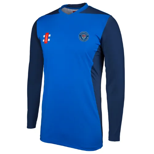 gray-nicolls-actonians-cricket-club-pro-performance-training-top-manica-lunga-ad image 1