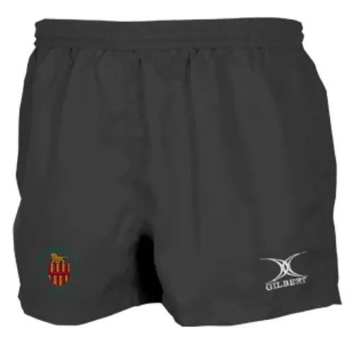 gilbert-rugby-northumberland-rfu-saracen-v3-pantaloncini-match-junior-neri image 1