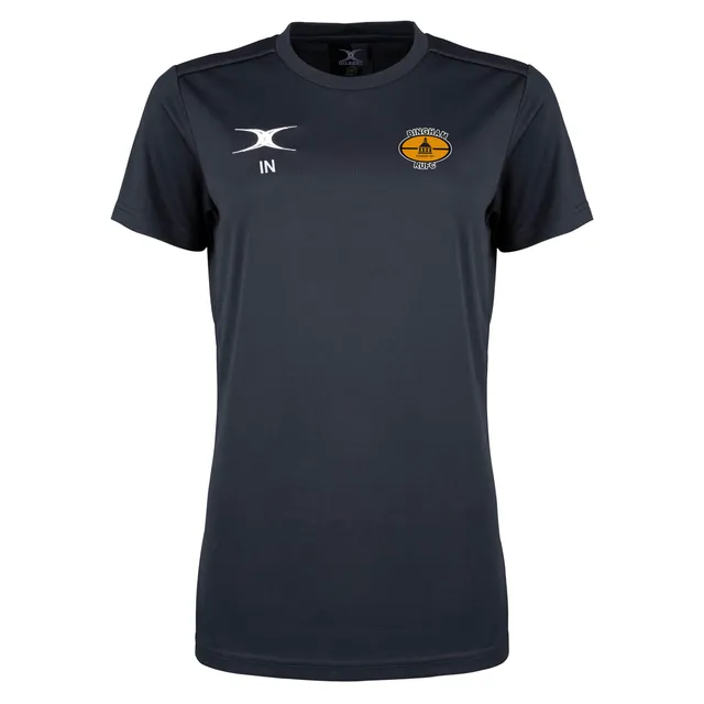 gilbert-rugby-bingham-rufc-junior-photon-ii-t-shirt-manica-corta-nera image 1