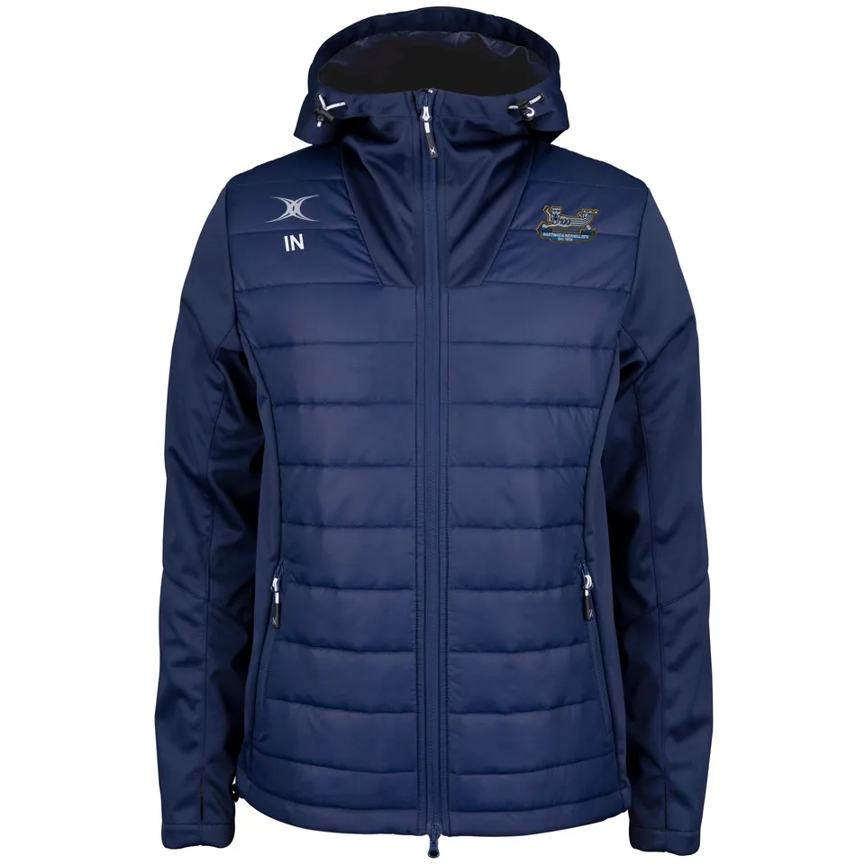 gilbert-rugby-hastings-bexhill-rfc-pro-active-giacca-full-zip-senior-blu-navy-sc image 1
