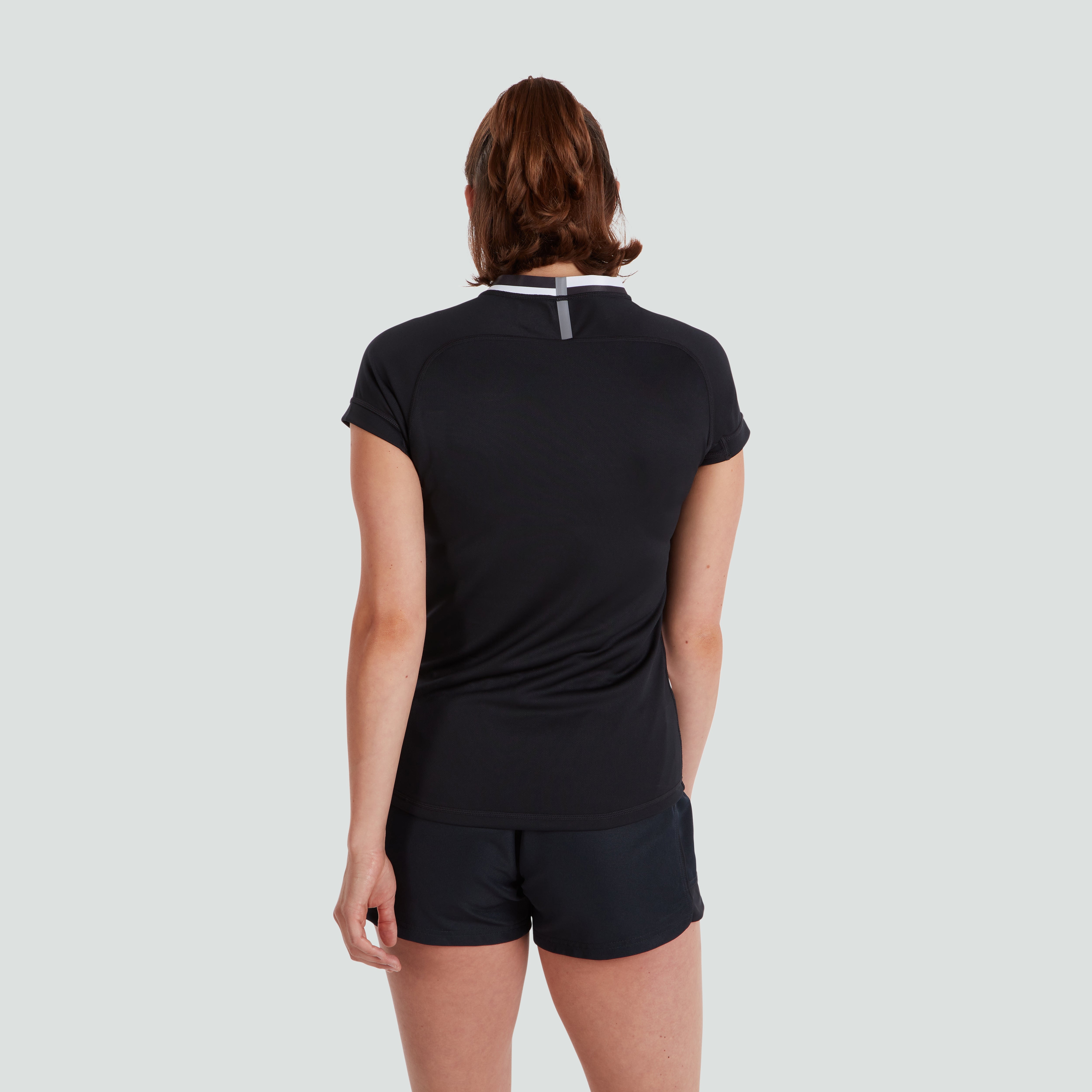 canterbury-vapodri-evader-hooped-jersey-donna-nero image 2