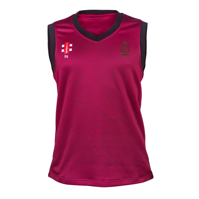 gray-nicolls-royal-army-medical-services-gilet-pro-t20-slipover-senior-bordeaux image 1