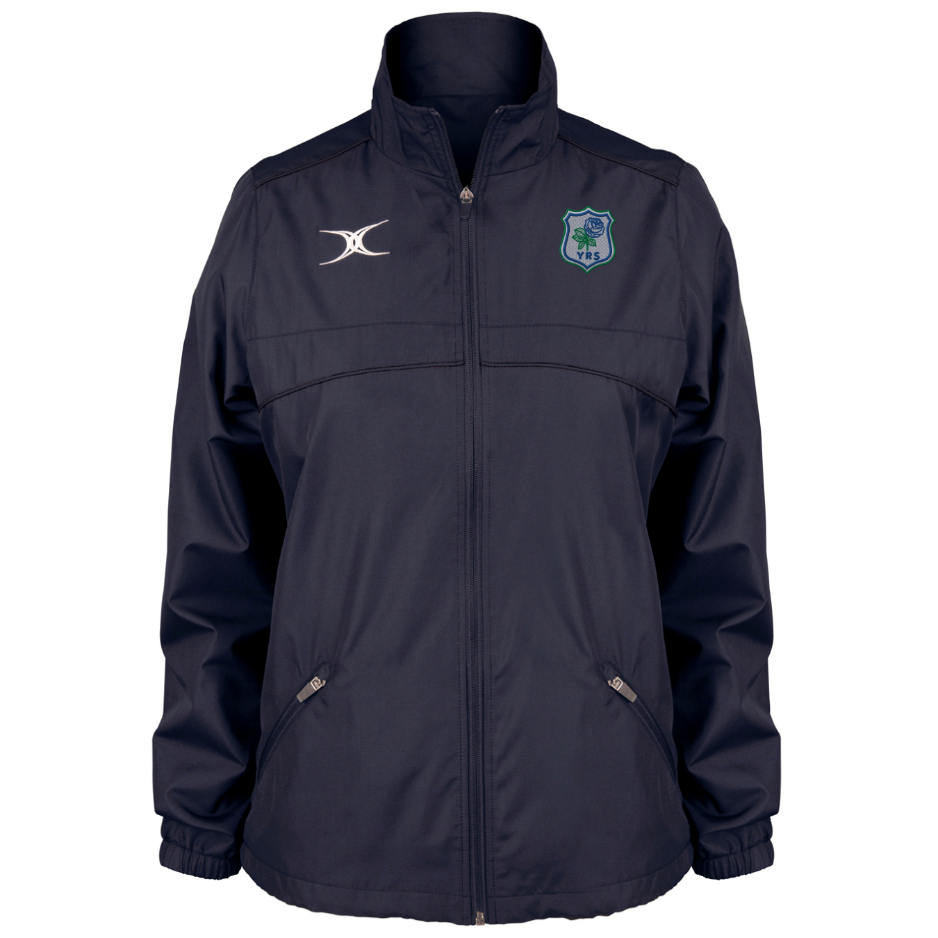 gilbert-rugby-yrs-giacca-full-zip-donna-leggera-idrorepellente image 1