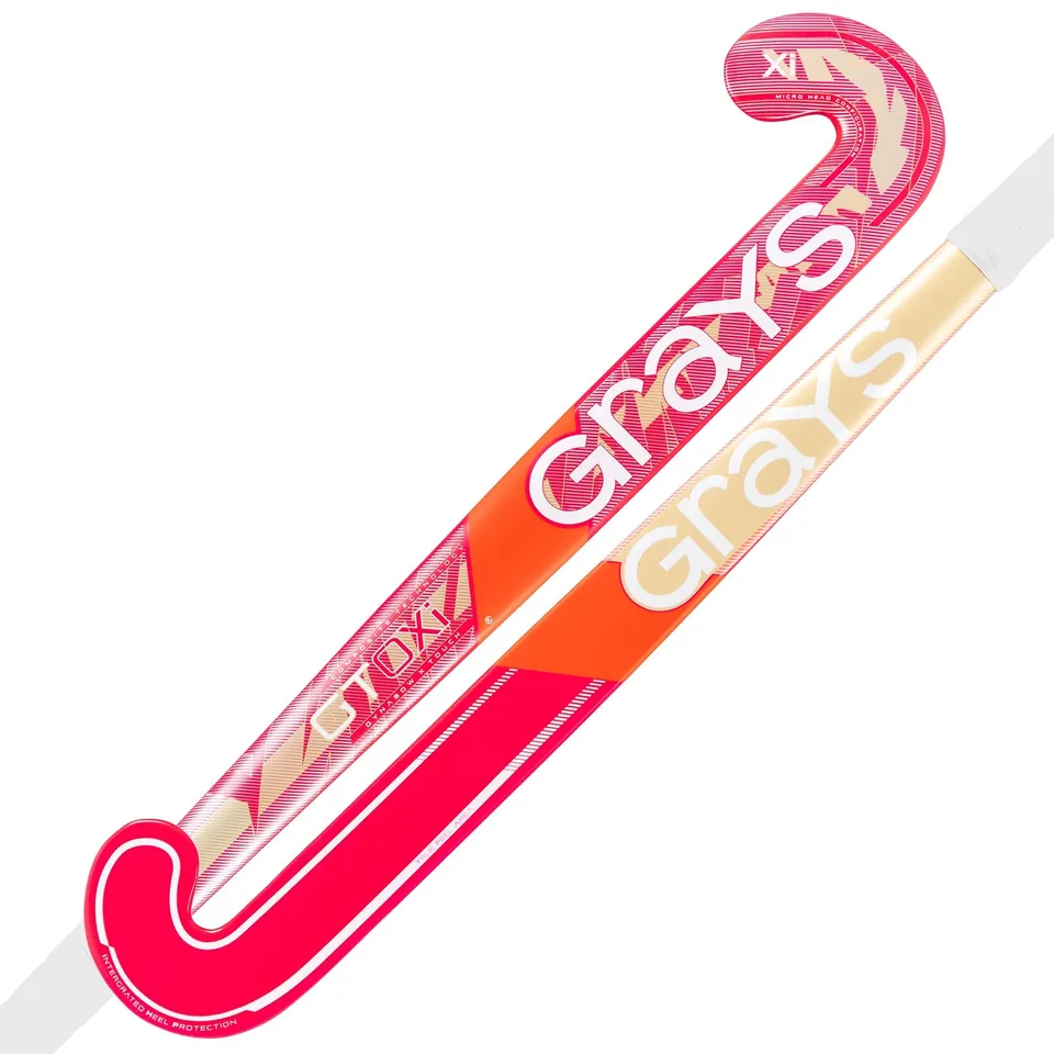 grays-gt0xi-ultrabow-mazza-hockey-composito-rosso-corallo image 1