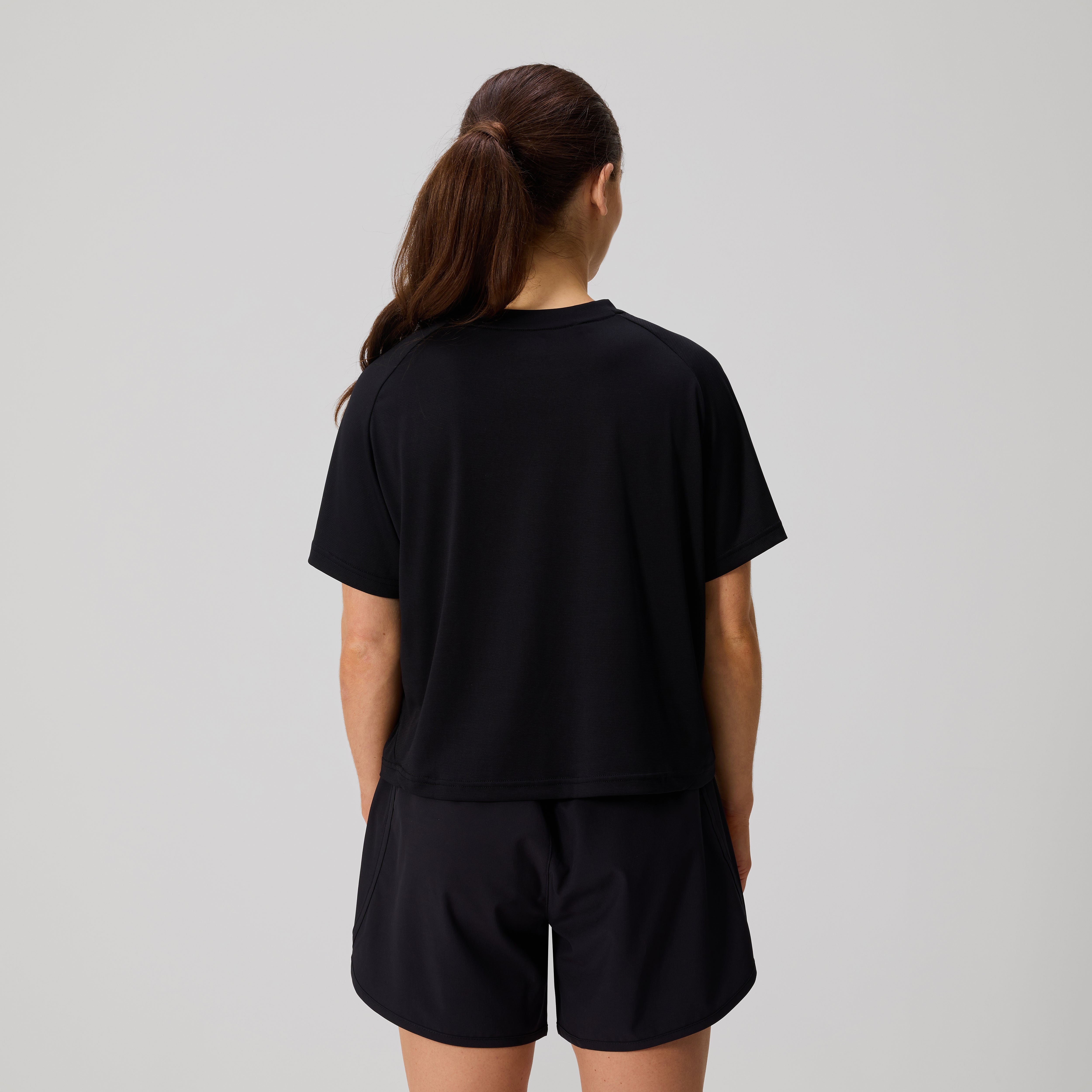 canterbury-tempo-t-shirt-crop-donna-nera image 5