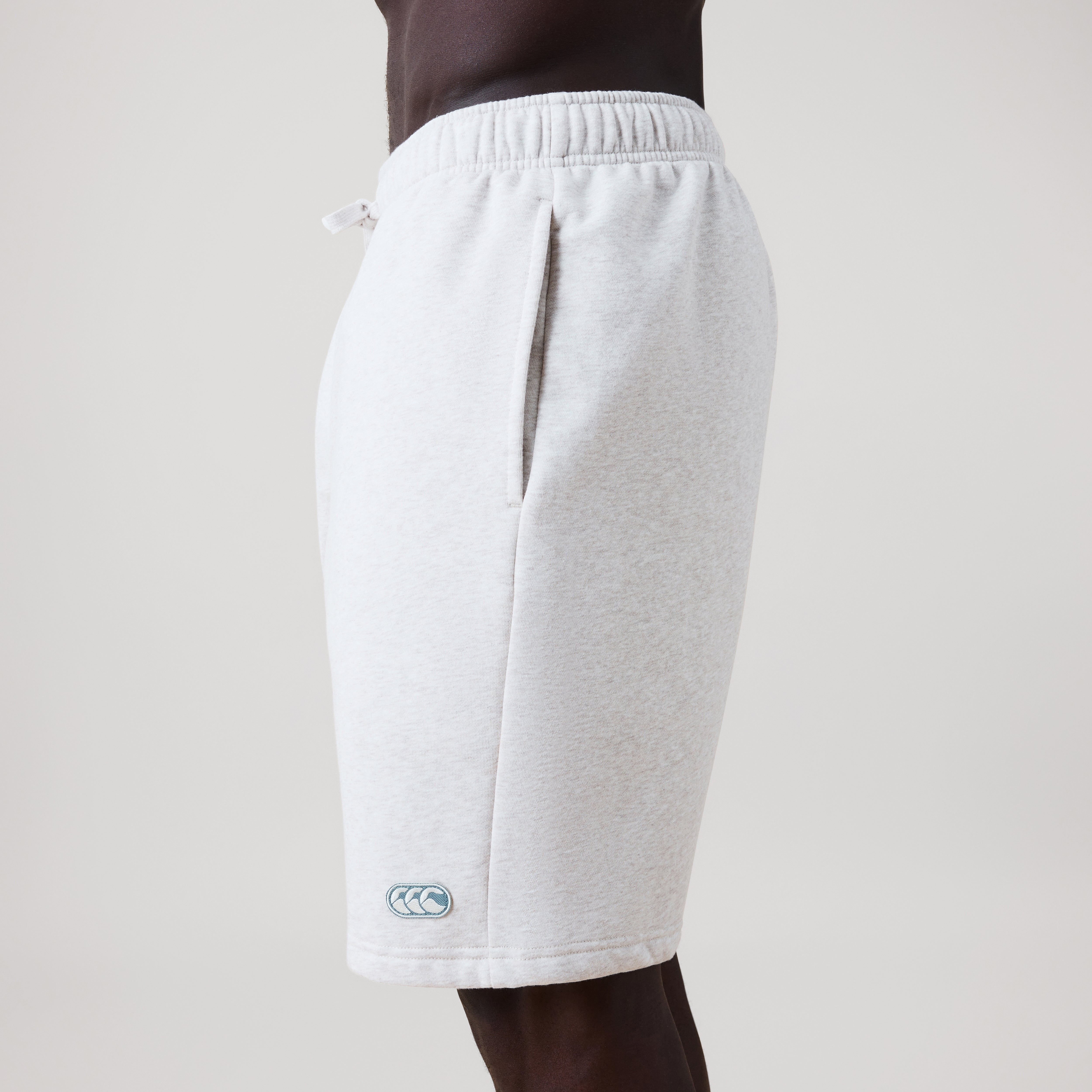 canterbury-mens-everyday-fleece-shorts-grey-pantaloncini-felpa-uomo-grigi image 2
