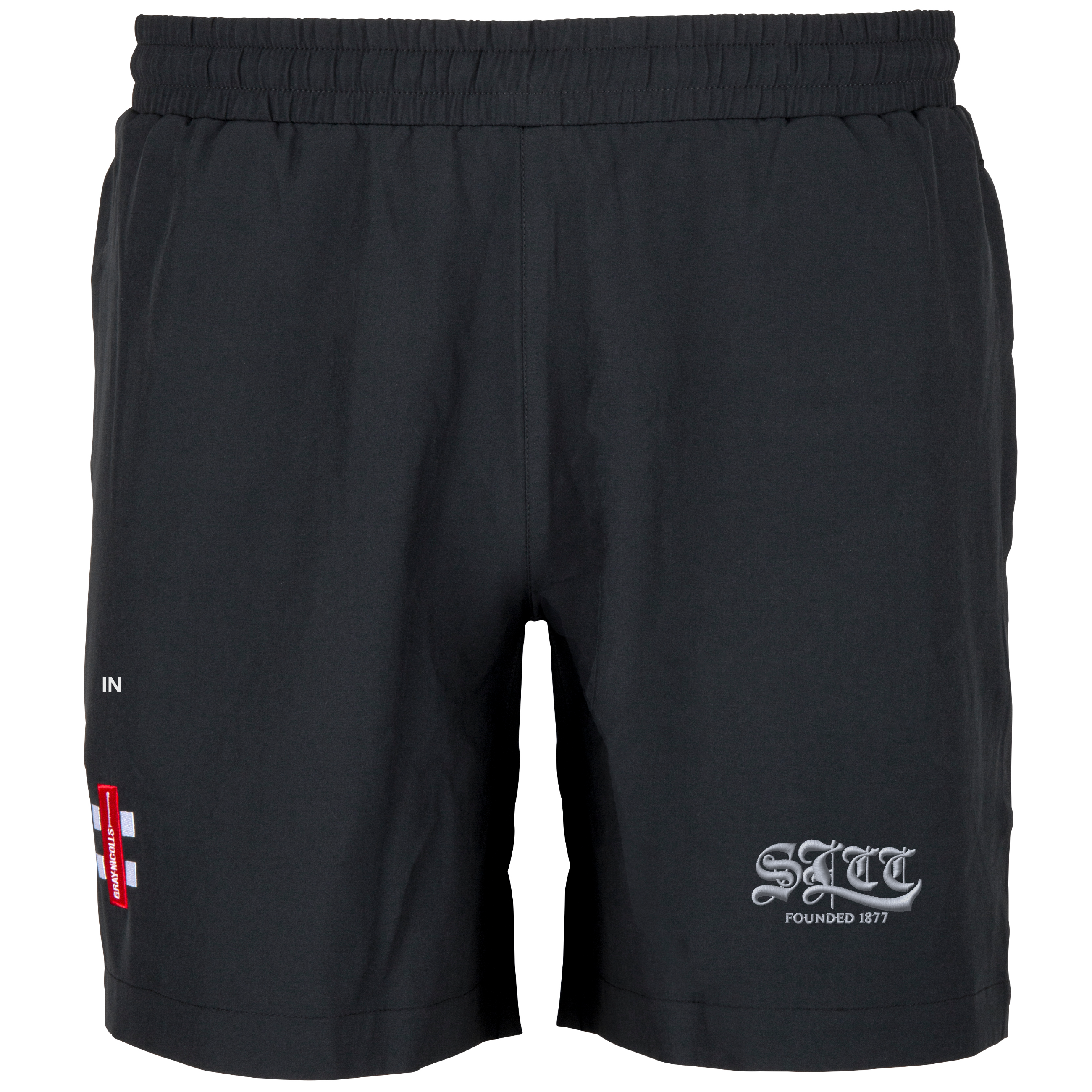 gray-nicolls-velocity-pantaloncini-corti-cricket-senior-st-lawrence-nero image 1