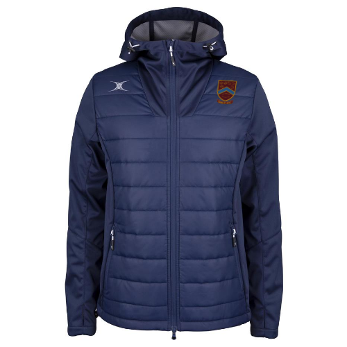 gilbert-rugby-crawley-rfc-senior-pro-active-giacca-full-zip-blu-navy-scuro image 1