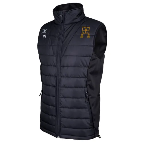 gilbert-rugby-tadley-rfc-gilet-body-warmer-uomo-pro-nero-senior image 1