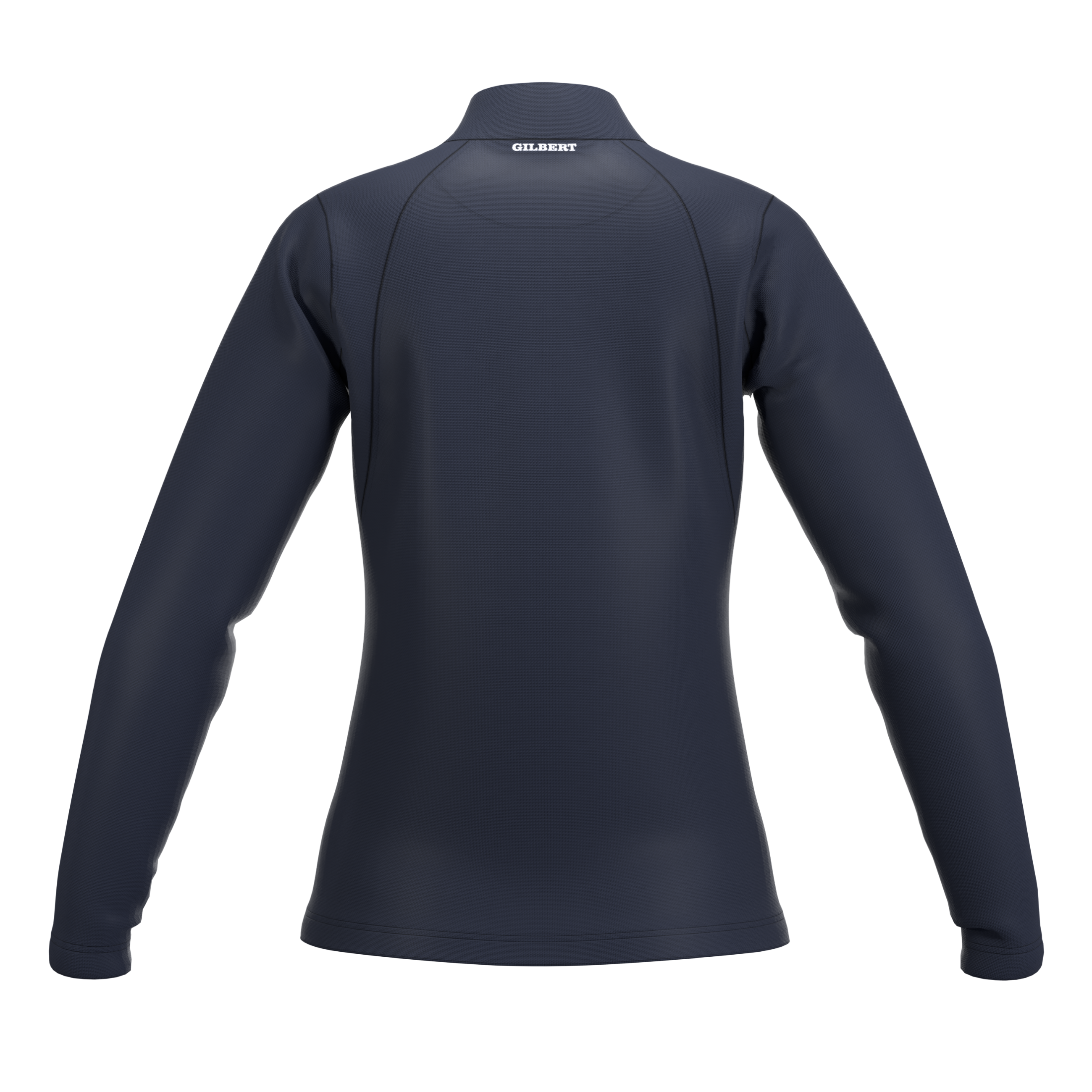 gilbert-rugby-southwell-rufc-atom-pile-donna-1-4-zip-blu-navy image 2