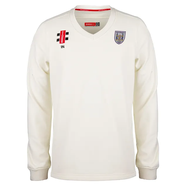gray-nicolls-hull-zingari-cc-pro-performance-maglione-cricket-junior-avorio image 1