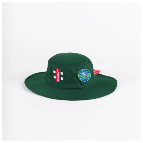 gray-nicolls-cappello-da-sole-cricket-senior-bishopston-cc-verde image 1