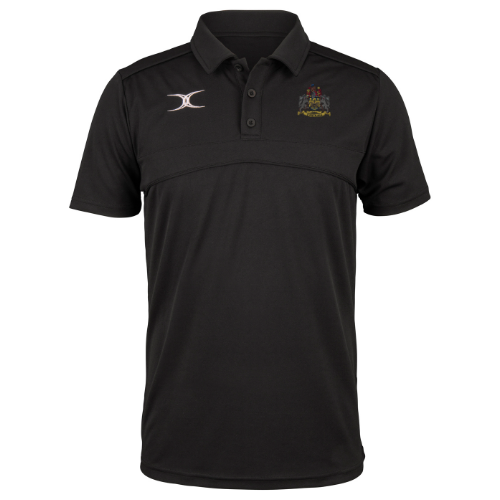gilbert-rugby-newcastle-staffs-rufc-photon-polo-uomo-nera-adulto image 1