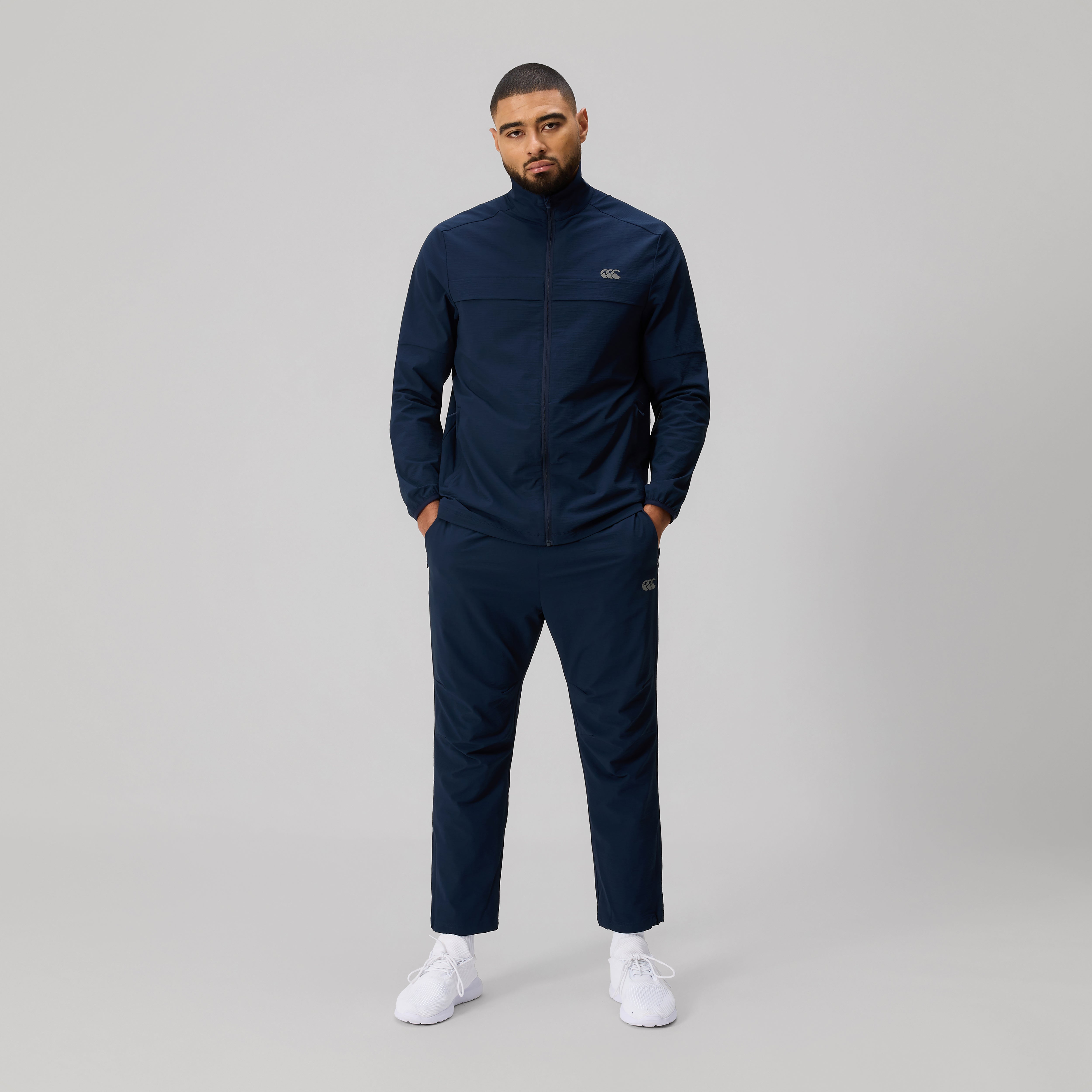 canterbury-tempo-full-zip-uomo-giacca-rugby-blu image 2