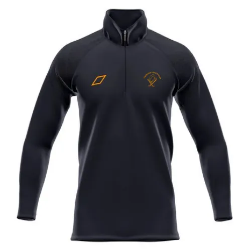 grays-thurrock-h-c-junior-pile-1-4-zip-gts-nero-per-bambini image 1