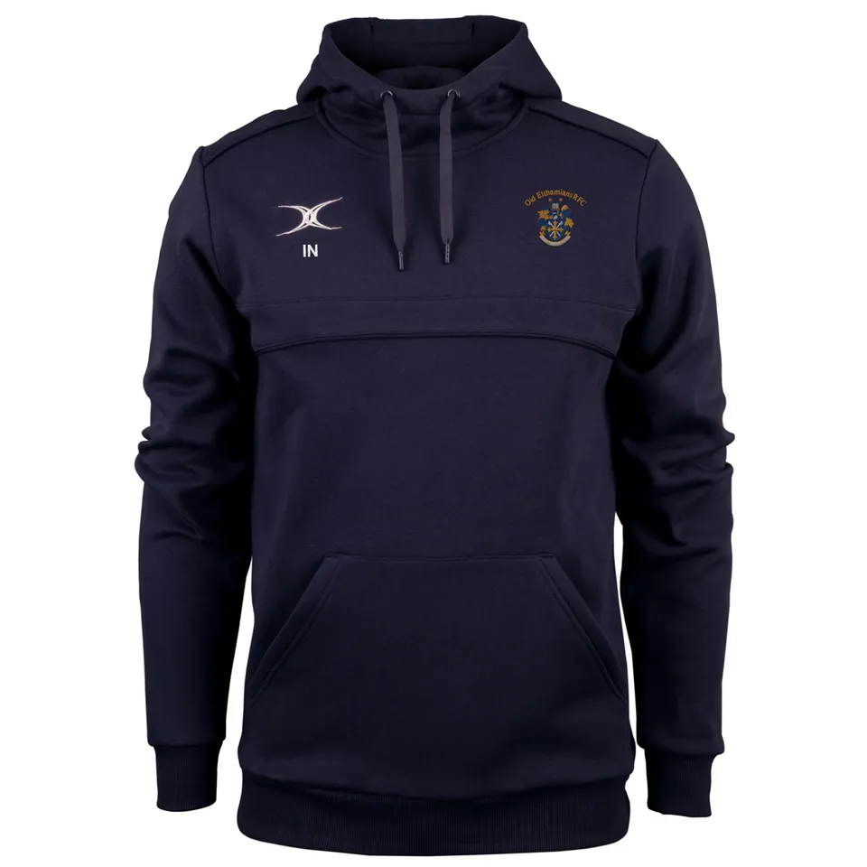 felpa-con-cappuccio-gilbert-rugby-photon-old-elthamians-rfc-youth-blu-navy-scuro image 1