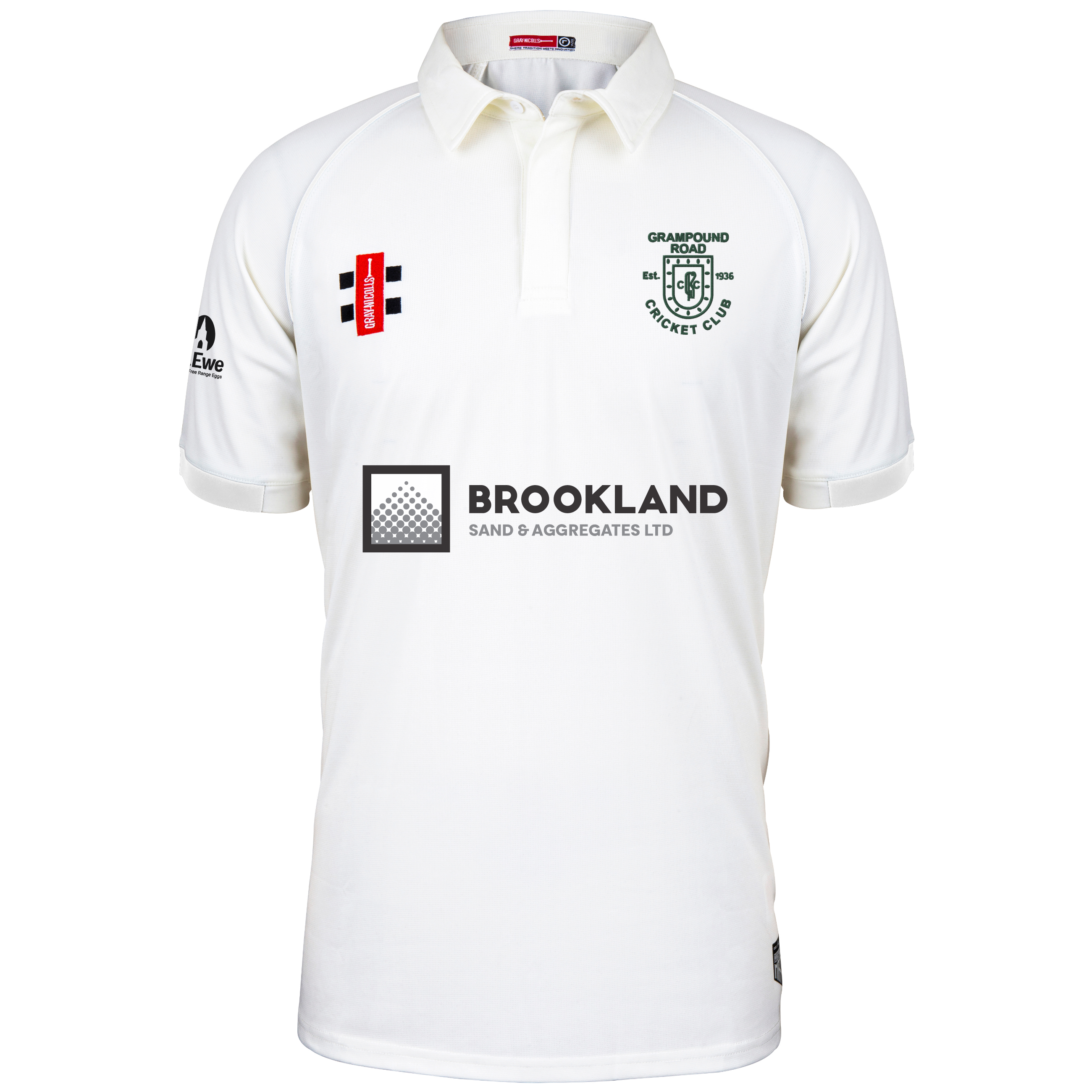 gray-nicolls-matrix-v2-s-s-shirt-senior-avorio-grampound-road-cc image 1