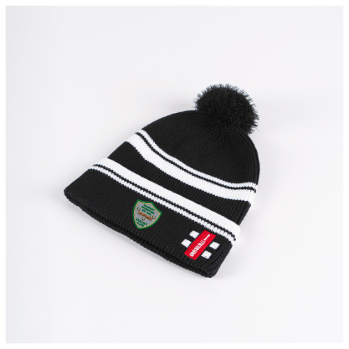 gray-nicolls-market-overton-cc-senior-bobble-hat-black image 1