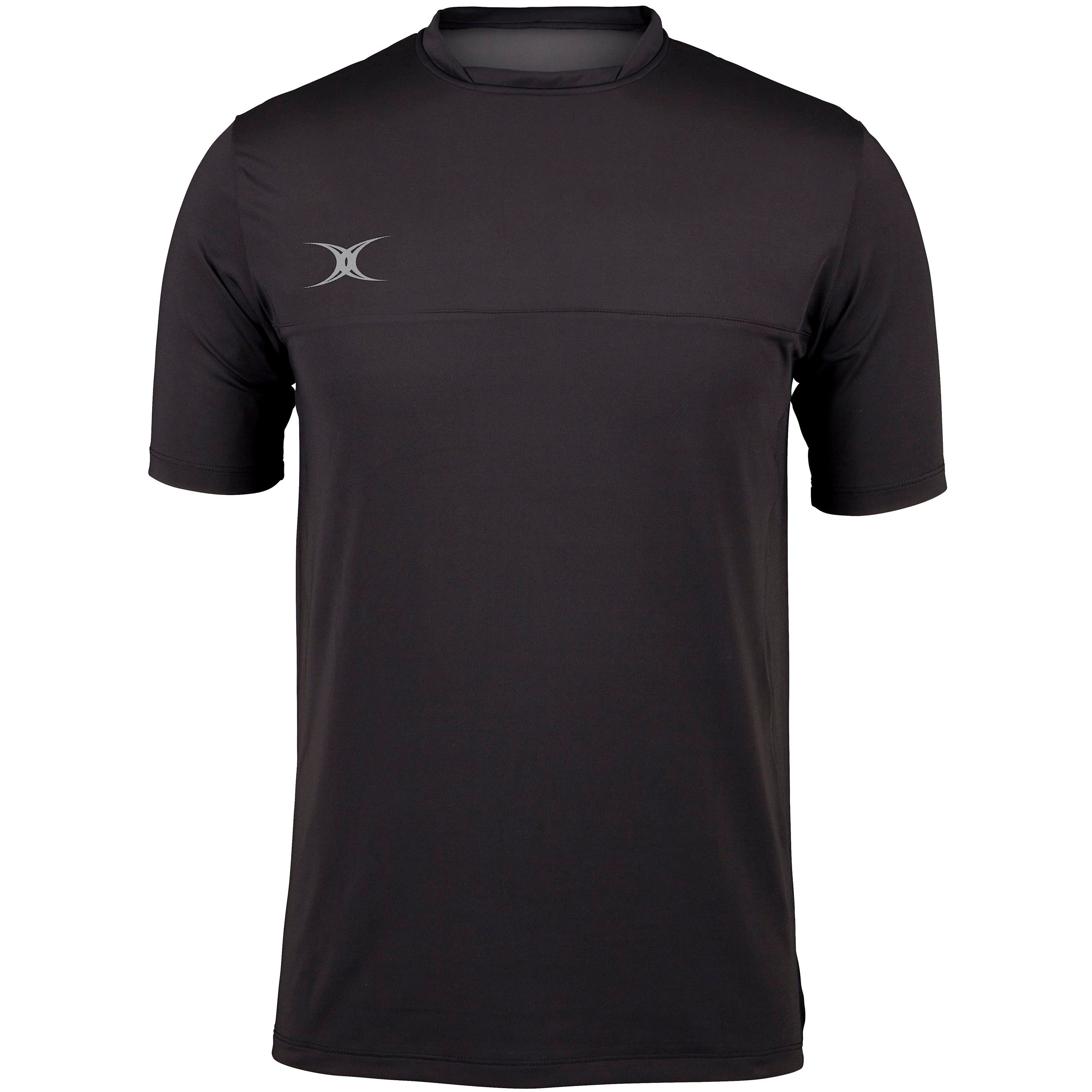 gilbert-rugby-pro-t-shirt-uomo-nera-e-blu-navy image 1