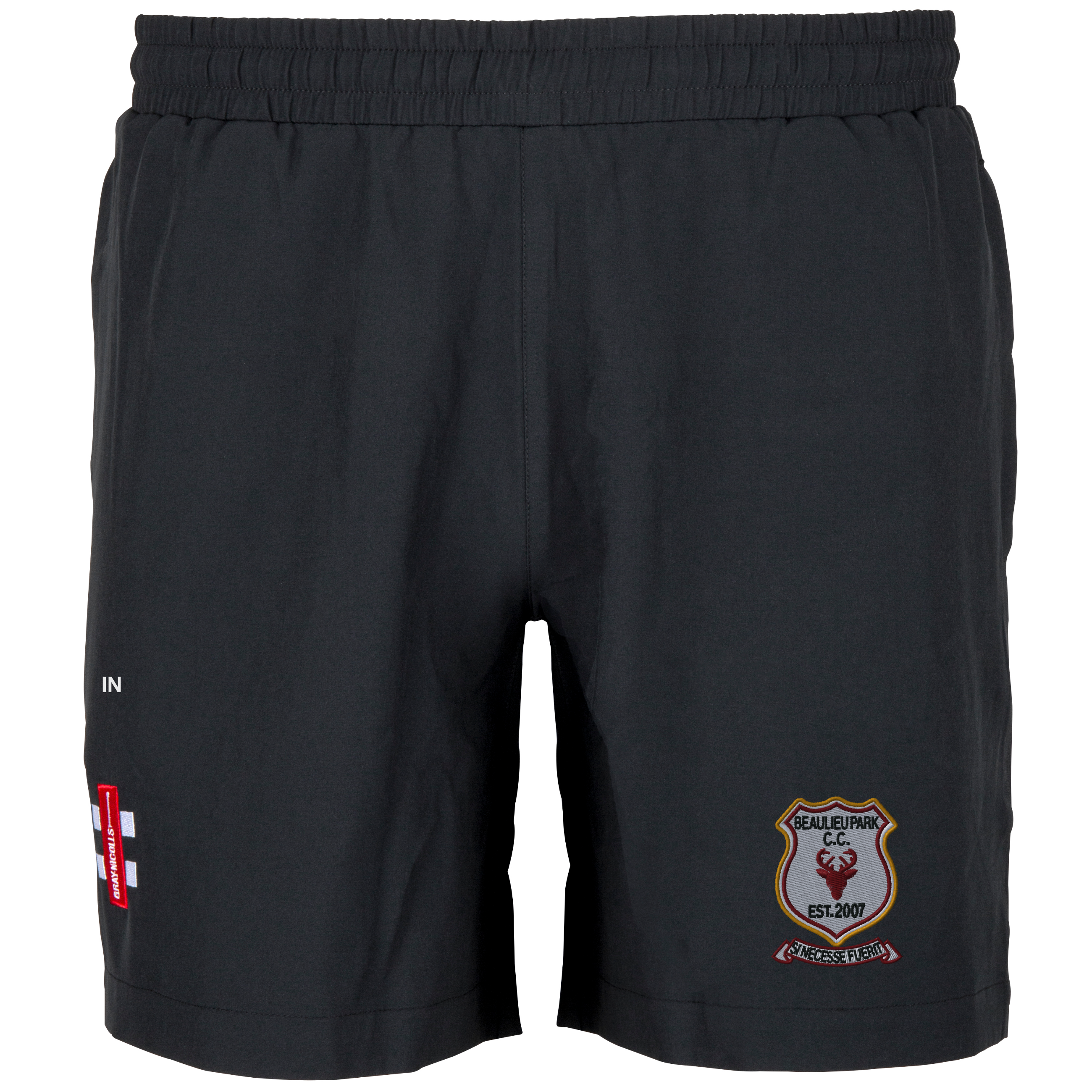 gray-nicolls-beaulieu-park-cc-senior-velocity-pantaloncini-nero image 1