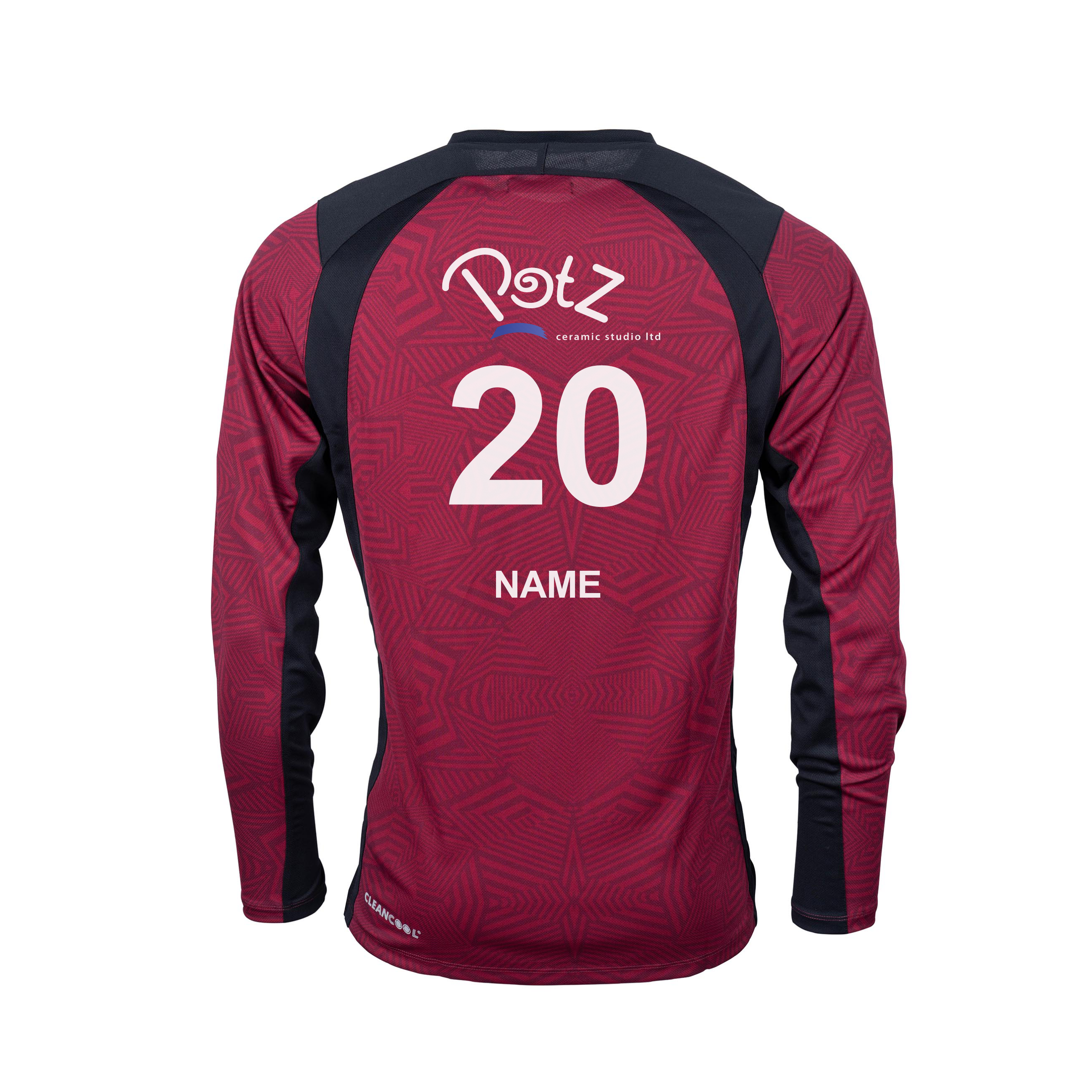 gray-nicolls-wellingborough-pro-t20-maglia-gara-manica-lunga-senior-bordeaux-ner image 2