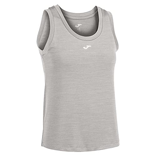 joma-indoor-gym-maglietta-donna-grigia-t-shirt-fitness-m image 2